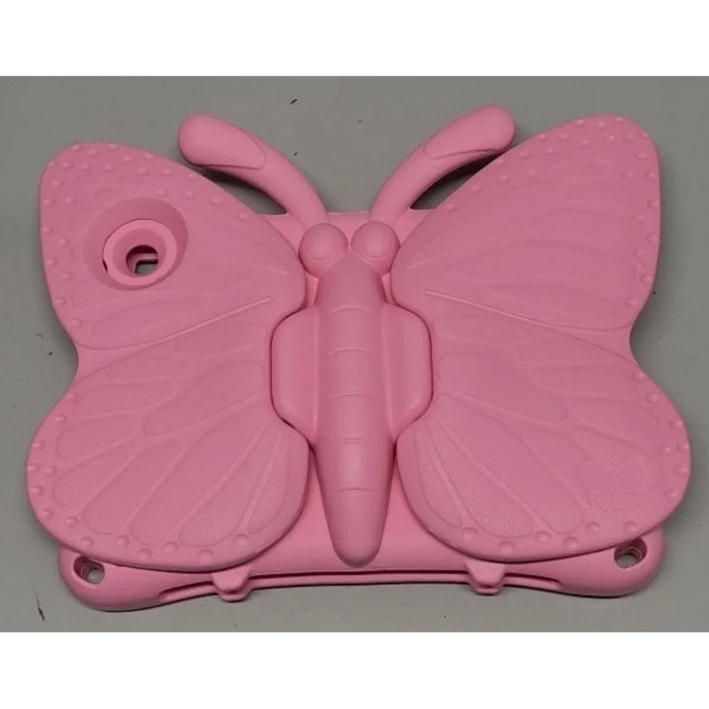Pink Butterfly Case for Amazon Fire HD 8 Tablet 10th Gen 2020 22 Kids Shockproof